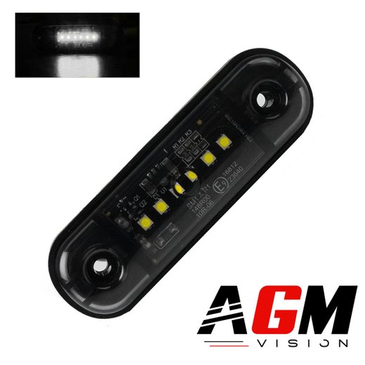 Φως περιγράμματος LED DARK SMOKE (λευκό) - 8 cm Φως περιγράμματος LED DARK SMOKE (λευκό) - 8 cm