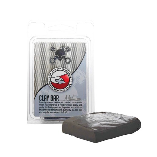 グレー クレイバー、ミディアムグレード、Chemical Guys、100 g グレー クレイバー、ミディアムグレード、Chemical Guys、100 g