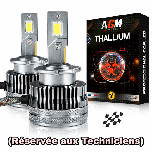 Zestaw żarówek LED D2S THALLIUM 60W, konwersja ksenonowa (techniczna), 22 000 lumenów Zestaw żarówek LED D2S THALLIUM 60W, konwersja ksenonowa (techniczna), 22 000 lumenów