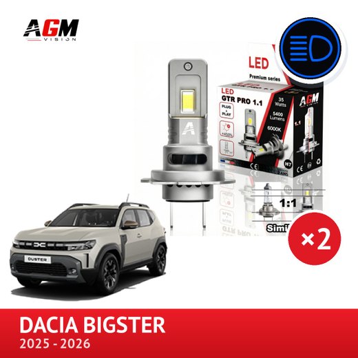 Κιτ LED Φώτα μεγάλης σκάλας DACIA Bigster