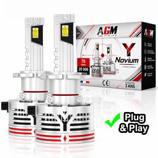Kit ampoules LED D2S Y-Novium, technologie LED optimisée Kit ampoules LED D2S Y-Novium, technologie LED optimisée