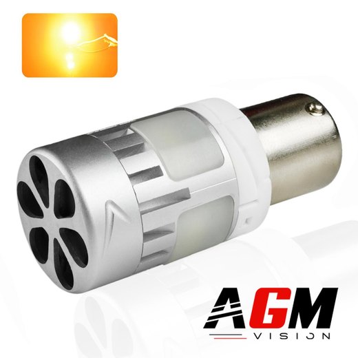Ampoule LED PY21W-BAU15S Phantom clignotant orange