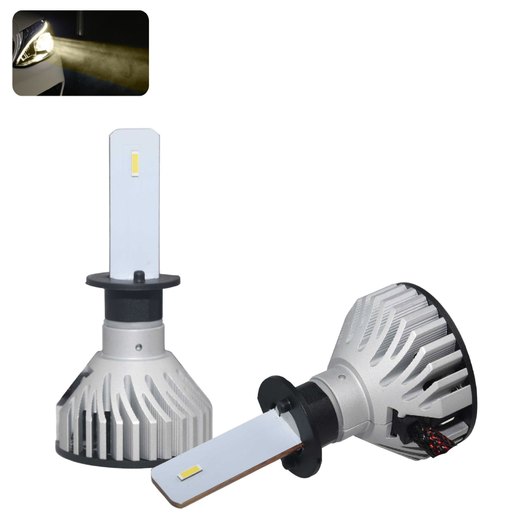 Kit Ampoules LED H1 TITANIUM Blanc chaud (4000K) Kit Ampoules LED H1 TITANIUM Blanc chaud (4000K)