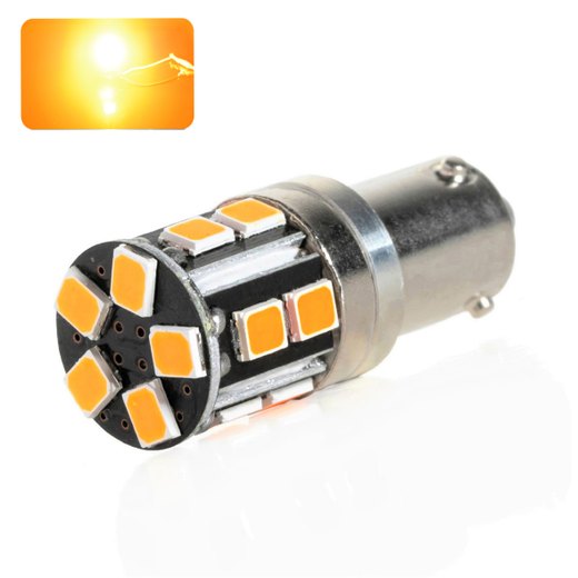 Ampoule LED HY21W-BAY9S SUPREME (Orange) Ampoule LED HY21W-BAY9S SUPREME (Orange)