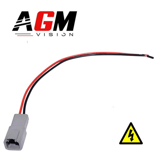 Conector Deutsch femelă 2 pini de mare putere Conector Deutsch femelă 2 pini de mare putere
