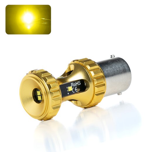 LED-lamppu P21W-BA15S-ROYAL (Keltainen)
