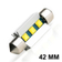 Navette LED-C10W-42mm-SUPREME (Blanc)