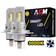 Kit Ampoules LED H4 SMART Jaune 3000K