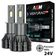 Kit ampoules LED H3 Ventirad Pro 24V pour camion - 70 watts - 11 200 lumens - 6500K