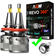 Kit Ampoules LED H9 REVO 360° - 120 Watts, 22 000 Lumens, Blanc 6000K