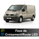Pack feux de croisement/route LED Renault Trafic 2 2001 à 2014 - 70 watts - 10 100 lumens