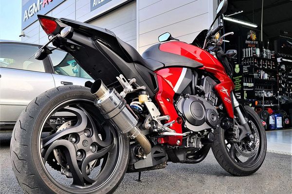 LED osvětlení na Honda CB1000R, fotografie 11 z 11