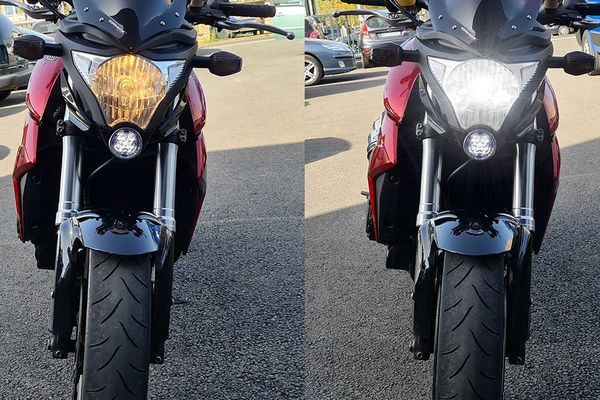 LED osvětlení na Honda CB1000R, fotografie 1 z 11