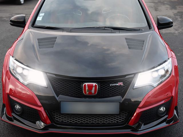 LED-belysning på Honda Civic IX Type R
