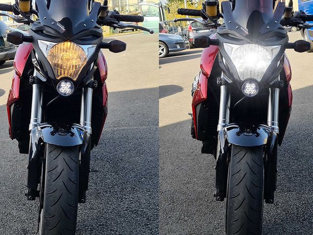 LED-belysning på Honda CB1000R