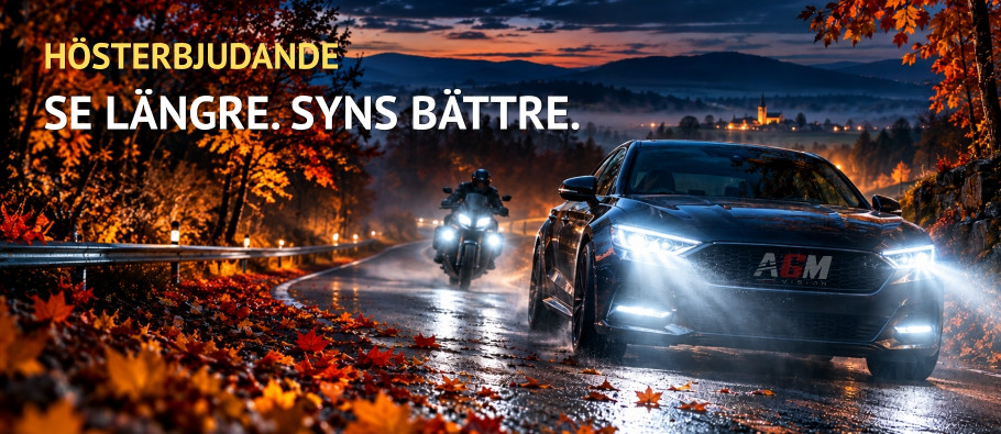 Kampanj på LED, lampor och belysningstillbehör för bil, motorcykel och lastbil.