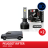LED fjernlyssett Peugeot Rifter 2018 til 2024
