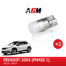 LED pack for pedals & floor mats Peugeot 2008 (2013 to 2019)