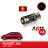Pachet becuri LED pentru a 3-a lumină de frână Peugeot 208 (2012 à 2019)