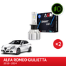 Pack LED Antibrouillard Avant Alfa Romeo Giulietta de 2010 à 2020