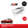 PACK LED Plafonnier central Renault Clio 3 de 2005 à 2014