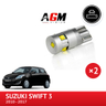 LED Éclairage Plaque d'Immatriculation Suzuki Swift 3 de 2010 à 2017