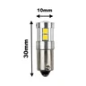 Ampoule LED T4W-BA9S LOUPE (Blanc)