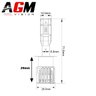 Ampoules LED H1 GTS EVO R70W - Réglables & Ventilées