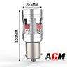 Ampoule LED P21W-BA15S VORTEK MAX (rouge)