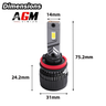 Kit ampoules H11 LED Titanium XS - V2