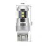 Ampoule LED T20 W21/5W 7443 SMART (Blanc)
