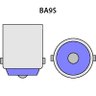 Ampoule LED T4W BA9S ANGEL (Blanc)
