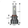 LED-pæresæt HB3 VENTIRAD PRO