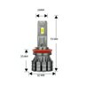 LED-Lampe H11 VENTIRAD PRO