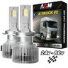 Kit Ampoules LED H7 X-TRUCK - V2 - 150 Watts - 24 Volts