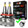 Kit LED-pærer H11 REVO 360°
