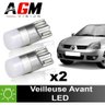 2x LED positionslys foran Renault Clio 2