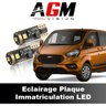 Pachet LED iluminare număr de înmatriculare Ford Transit Custom (2017 - 2023)