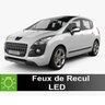 PAKKE LED Ryggelys Peugeot 3008 fra 2009 til 2016