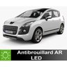 LED-pakke for tåkebaklys Peugeot 3008 fra 2009 til 2016
