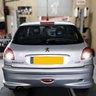 PAKIET LED Światła cofania Peugeot 206 od 1998 do 2009