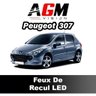 LED Pack Reverse Lights Peugeot 307 from 2000 to 2009