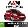 LED-Nebelscheinwerfer-Set vorne Suzuki Swift 2 von 2004 bis 2010