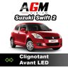 PACK LED Clignotant Avant Suzuki Swift 2 de 2004 à 2010