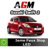 PACK LED 3ème Feu de Stop Suzuki Swift 2 de 2004 à 2010