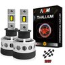 Kit ampoules LED H3 Thallium 24V, Compétition, Ultra Puissante, 170 WATTS, 32 000 LUMENS