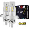 Kit ampoules LED R2 P45T GT - Jaune 3000K