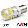 Ampoule LED P21W-BA15S - UltraBoost 24V Recul Blanc