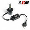 Kit ampoules LED H4 Titanium XS blanc chaud 4300 K