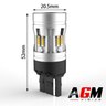 Ampoule LED T20 WY21W VORTEK MAX (orange)